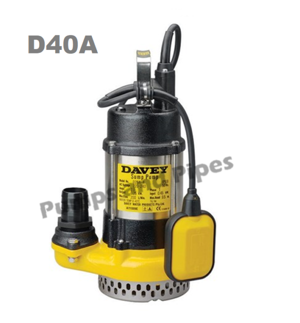 Davey D A Submersible Drainage Pump Incl Gst Storm Water