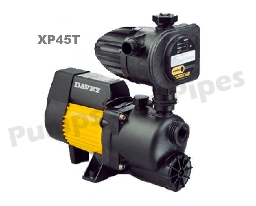 Davey Torrium TT45 Controller Pressure Switch Pumps and Pipes