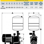 XP 25P8 Dimensions