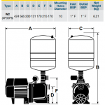 XP35P8 Dimensions