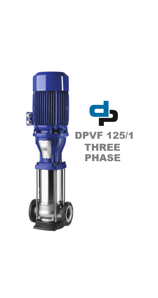 Pompe Multistage Verticale DP Pumps DPVF 6/7 B - 1.5kW 415V - Neuf