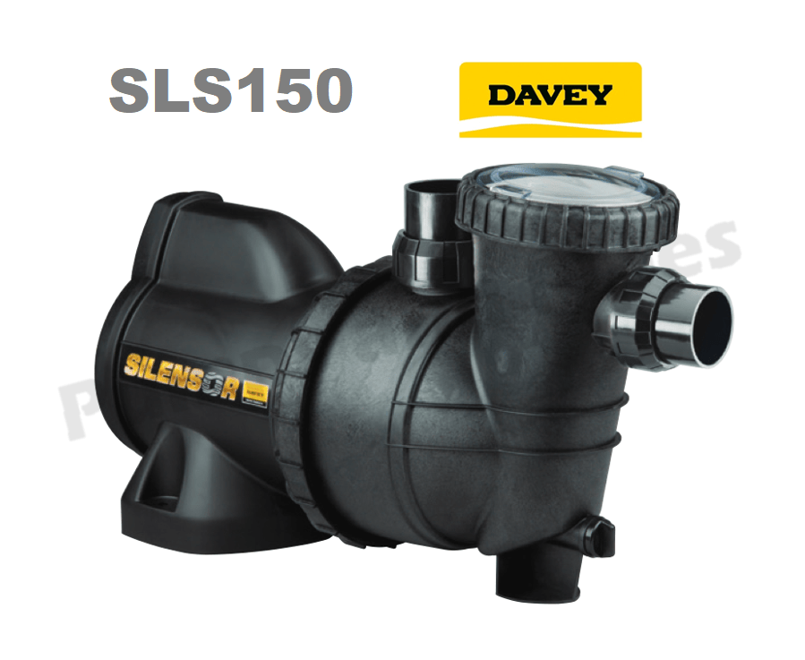 Davey Silensor SLS150 Pool Pump Pumps and Pipes