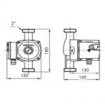 BIA-C2580 DIMENSIONS