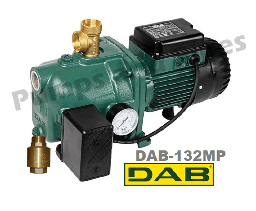 DAB-132MP Single Phase Pressure Switch Pressure Pump – Pumps And Pipes