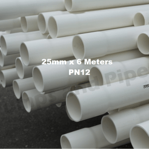 PVC Pipe 150mm x 6 meters PN12 Rubber Ring Joint RRJ Pipe – Call or ...