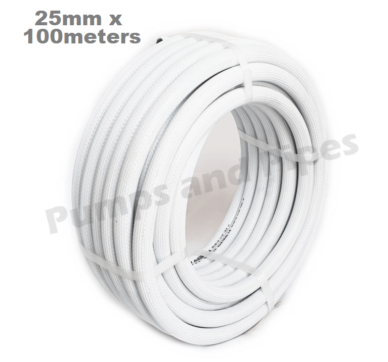 White Washdown Hose 25mm x 100meters Brisbane Pumps and Pipes