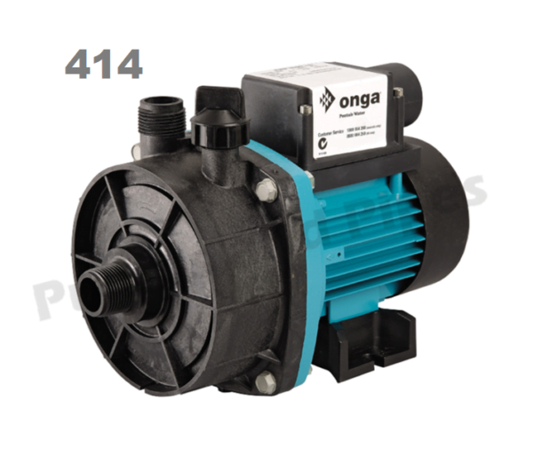 ONGA 414 HiFlo Single Phase Corrosion Resistant Hydroponic Pump