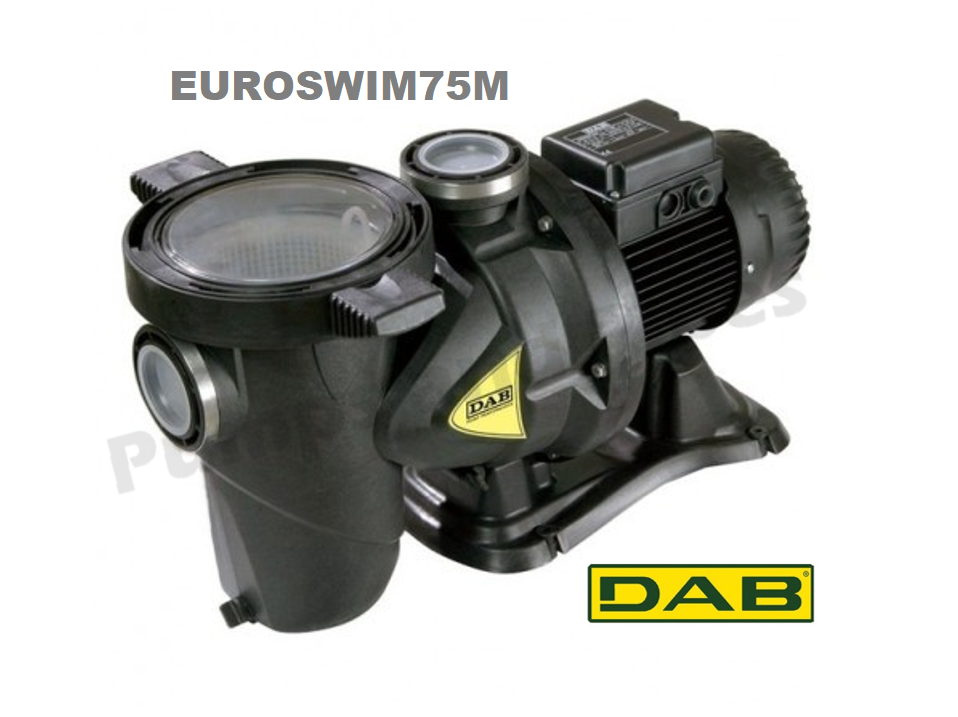 DAB EUROSWIM75M Pool Pump 0.75hp 240V Made In Italy – Pumps and Pipes