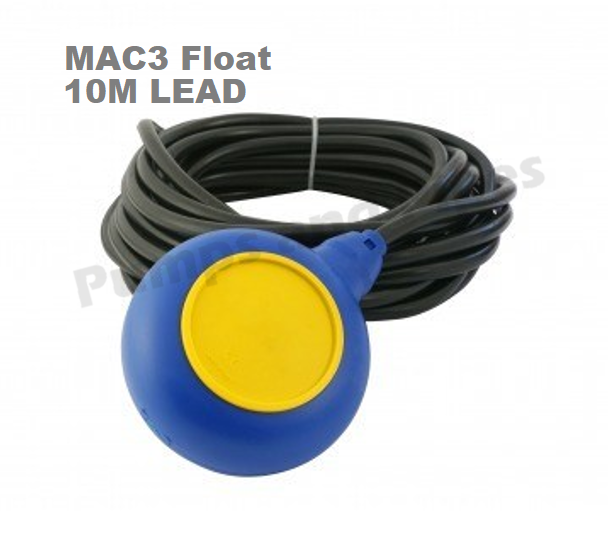 MAC3 Level Float Switch With Lead For Stormwater and Sewage Pumps ...