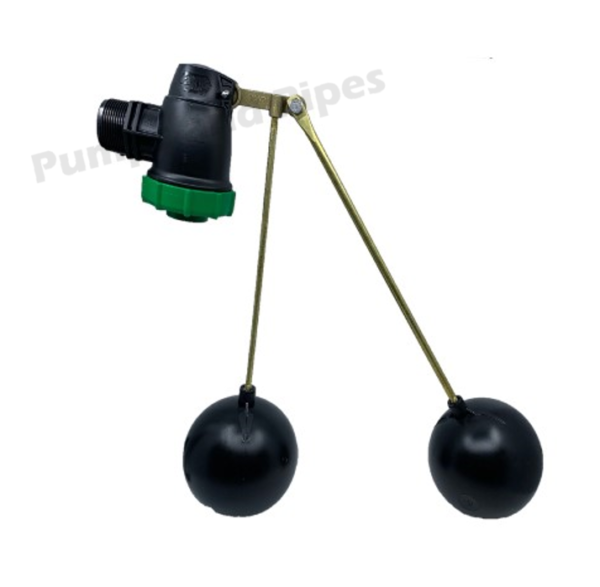 Dual Float Valve APEX Two Arms With Floats Pumps and Pipes