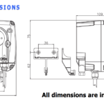 B3-V dimensions