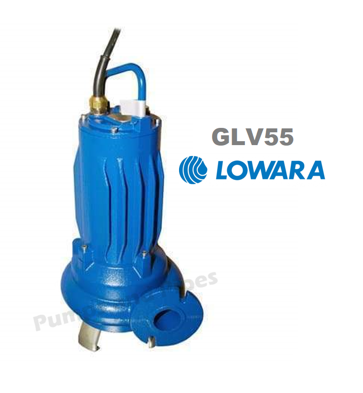 Lowara GLV55 1.5kW Three Phase Wastewater Sump Pump Discontinued