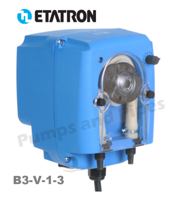 Peristaltic Dosing Pump B3V13 Flow rate 1 litre per hour Max