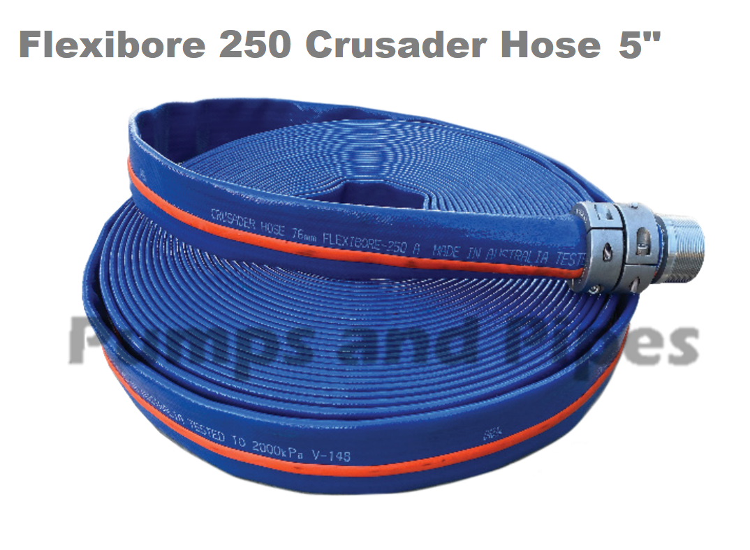 flexibore 250 crusader hose 5 inches