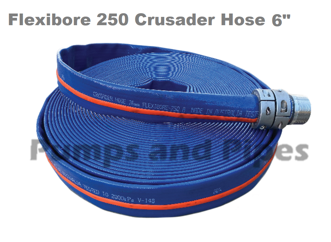 flexibore 250 crusader hose 6 inches